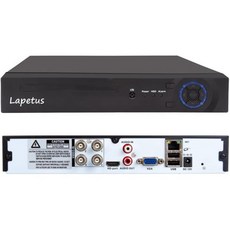 Lapetus 8CH 1080N Hybrid 5in1 AHD DVR 1080P NVR1080N AHD960H AnalogTVI, 4CH - nvr8ch