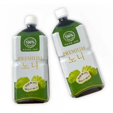 백세식품 노니 원액노니주스 2병, 1L, 2개