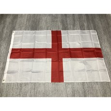 영국 국기세인트 십자가 깃발 90x150cm, 1개, 01 90x150 센치메터