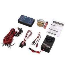G.T POWER RC Truck Container Lighting And Voice Vibration System Entry-Level For 114 Car Spare Parts, 1개, 1) 20000 mAh