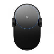 Xiaomi 샤오미 차량용 오토슬라이드 무선충전기 초강력멀티 고충 세로송풍구 거치대[20W], 단일색상(블랙), 오토슬라이드 무선충전