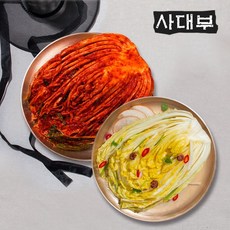 사대부 포기김치8kg+백김치2kg, 1개