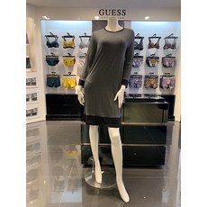 [게스언더웨어]에코텐셀 데일리 이지 원피스 GRY(LJ4E1E25)