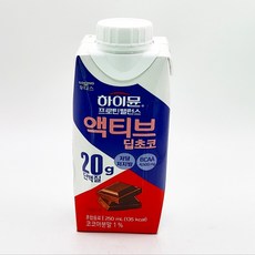 일동 하이뮨 프로틴밸런스 액티브 딥초코, 250ml, 9개