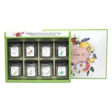 Ollevien茶包涼茶隨機送8種x 5p套裝, 1盒, 8種茶