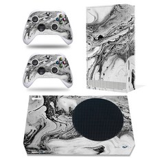 GAMEGENIXX 스킨 스티커 핑크 디자인 비닐 랩 커버 풀 세트 X box 시리즈 S 콘솔 컨트롤러 2 개와 호환 가능, 16.SeriesS-4118