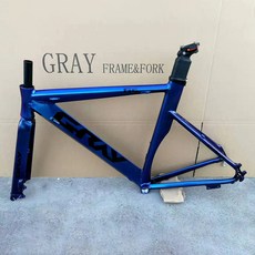 GRAY F15 자전거 프레임 공기 역학 알루미늄 합금 도로 세트 내부 케이블 디스크 브레이크 근육 버전 사이클링 부품