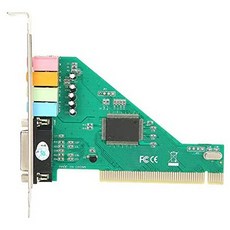 해외1484310 Ccylez PCI 사운드카드 채널 4.1 내장 사운드카드 with Optical disc 24bit SPDIF 디지털 S, One Size_One Color, 상세 설명 참조0, 상세 설명 참조0