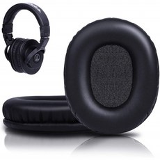 전문 ATH M- 시리즈 이어 패드 쿠션 교체-Audio Technica M50x / M50xBT / M50RD / M40X / M30x / M20x / MSR7 모니터 헤드폰, 단일옵션, 단일옵션