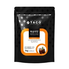 타코 복숭아 아이스티 파우더 1kg, 2개