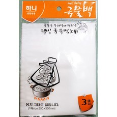 하니하우스홀드 국물 백 대 3매 250x350 x10개식자재 업소용 식재료 식당용 대용량 단체 급식용, 10개