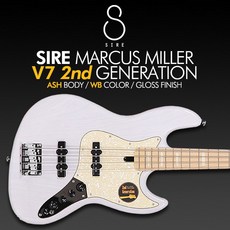 SIRE 사이어 베이스 2세대 신형 애쉬 바디 마커스 밀러 V7(SIRE MARCUS MILLER V7 ASH 4ST 2nd Generation)