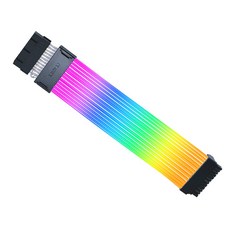 LIAN LI STRIMER WIRELESS 24핀 케이블 (PW24-1W-T 0.26m) 컨트롤러 포함, 1개 1개
