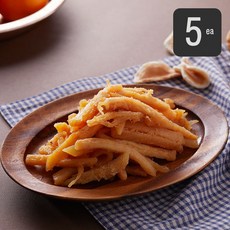 [찡오랑] 몸탱이 세트 (80g x 5팩) 영화관 땅콩 버터구이 오징어, 1세트, 5팩 400g