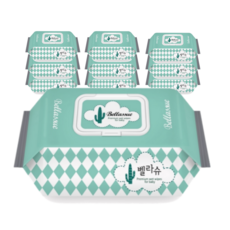 아임클린비데물티슈80매10입