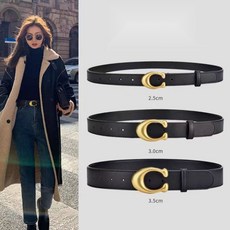 Zara 자라 여성 벨트 블랙 가죽벨트 심플 패션 또또사마켓