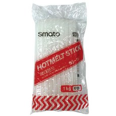 스마토 막대본드 GS-11 (1KG) 백색 글루건스틱 접착제 본드, 글루건 막대본드 GS-11 11.3mm, 1개