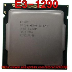 3.60GHz E3 프로세서 쿼드 코어 무료 소켓 E3-1290 제온 1290 CPU 1155 배송 8M 인텔