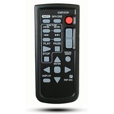 소니 DVD 핸디캠 캠코더 RMT835 HDRCX520E HDRCX520V HDRCX520VE FDRAX100 FDRRAX100B HDRTD10에 호환되는 범용 교체 리모컨
