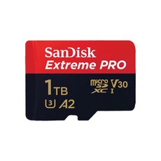 SanDisk Extreme Pro 마이크로SD카드 200MB/s 1TB + SD어댑터