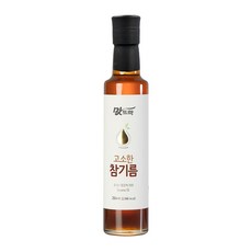 맛뜨락 100% 국산 햇참깨 참기름 250ml, 1개