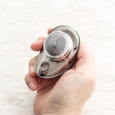 코비 고래 무선 전동 전기면도기 / 휴대용 미니미니 초밀착 3d 절삭 C타입 충전 남친 군인 남동생 아빠 할아버지 선물, 고래 무선 전동 면도기
