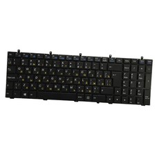 ZLD 러시아어 키보드 교체 적합 Clevo W350 W350ST W350SK W670 프레임 없음, 모델명