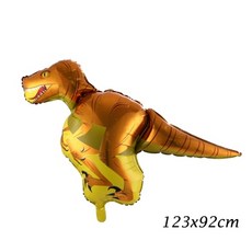 젠더리빌 레터링 대형 풍선 숫자 공룡 꽃다발 1 pc 대형 4d 공룡 호일 풍선 녹색 공룡 서 드래곤 생일 파티 장식 용품, 1pc 123x92cm