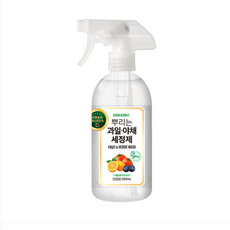 슈가버블 뿌리는 과일 야채 세정제, 650ml, 1개