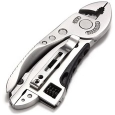[해외직구]Jeep Multi Tool Set 조정 가능한 스크루 드라이버 렌치 Jaw Pliers Survival Emergency Gear a, as the pic_1#, 1개, as the pic