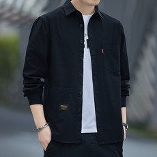 애띠앙 남성용 셔츠 포켓 야상 남방
