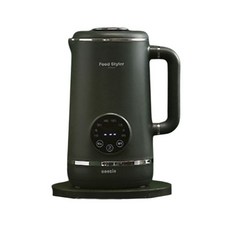  쿠진 푸드스타일러 1000ML 100가지 요리 30분 완성 퓌레 ABC주스 죽 이유식 대용량 두유제조기, 딥그린 