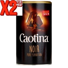 Caotina 카오티나 코코아 파우더 느와르 다크초콜릿 500 g x 2팩, 500g, 2개