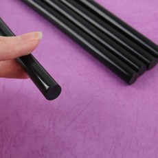 검정색 아크릴부착 글루건심 10mm 블랙 핫멜트스틱 5개