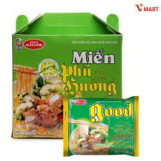 Vmart 녹두당면 굿라면 MIEN GOOD ACECOOK, 12개