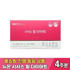 뉴온 시서스 필 다이어트 알약 씨서스 인도산 시저스 김수현 체지방감소 체중감량 홈쇼핑, 1통, 28정
