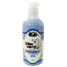 뉴벨버드 블루베리 샴푸린스 백모전용 750ml 애견샴푸 jfl*6293EX, 1개, 본상품선택