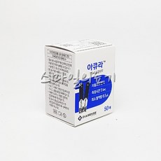 혈당시험지 당뇨체크지 - 아큐라 플러스 측정검사종이 ( 50매 ACURA PLUS ), 1개