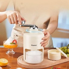 얼음 분쇄기 팥빙수기계 우유 홈바 쇄빙기 가정용 카페 빙쇄기 빙삭기 슬러시 칵테일 제빙기, 빙수기, 1개