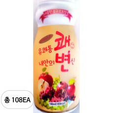 네오팜 유쾌통쾌 내안의변신 프리미엄 야채혼합주스, 108개, 100ml