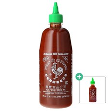 후이퐁 0칼로리 쓰리라차 닭표 스리라차 핫 칠리소스 793g, 1개