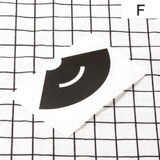 새로운 어린이 장난감 자동차 도로 접착 테이프 이동식 놀이 방 DIY 트랙 바닥 스티커, (10)F