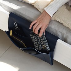 트랜디 리빙 파우치 포켓 침대 사이드 정리함 수납