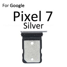 호환 심카드 트레이 구글 픽셀 7 8a 8 프로용 거치대 슬롯 호환 부품, 07 For Pixel 7 Silver, 1개