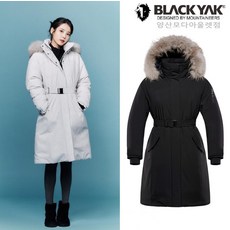 블랙야크 여성 / 롱기장 벨트형 구스다운 / M콜드제로벨티드다운자켓2 / 1BYPAW2505