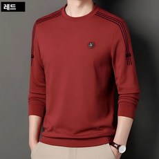 1/1+1 봄 가을 남자 편안한 맨투맨 남성 패션 티셔츠