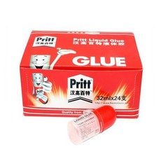 한 고 백 특 PKA3D / 5D 풀 투명 한 액체 풀 학생 고무 수작 업 풀 사무 용품 트럼펫 32ML 24 개 / 박스