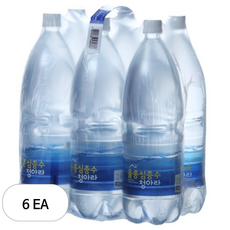 울릉심층수 청아라, 1.8L, 6개