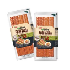 베스트식품 롯데 롯데햄 엔네이처 두툼김밥햄 120g2 5개, 120g