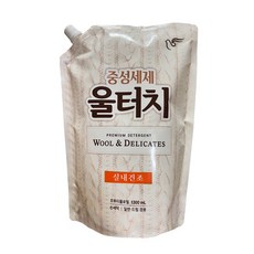 피죤 울터치 중성세제 리필 1.3L, 1개